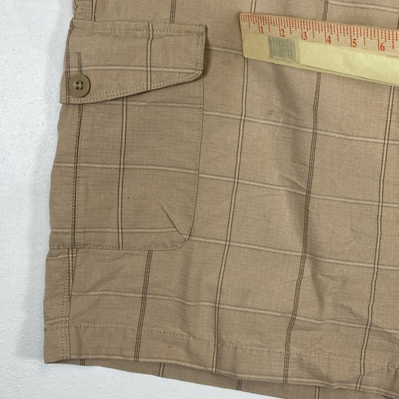 The North Face Rainier Surplus Cargo Shorts Mens Size 38 Beige Outdoor Camping - Picture 5 of 16